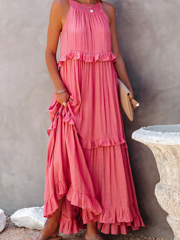 CHERRY™ - Flow & Flutter Maxi Dress